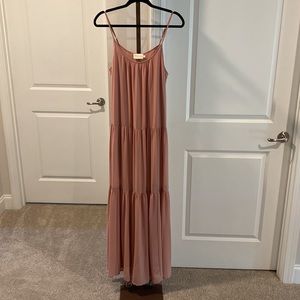 Pale Pink Maxi Dress